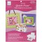 June Tailor Quick Fuse Iron-On Inkjet Fabric Sheets, White, 10-Pack, 8.5" x 11" Printable Fabric